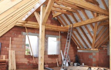 Carreg Y Gath attic trusses